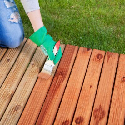 Can Anyone Use Elastomeric Paint on a Deck?